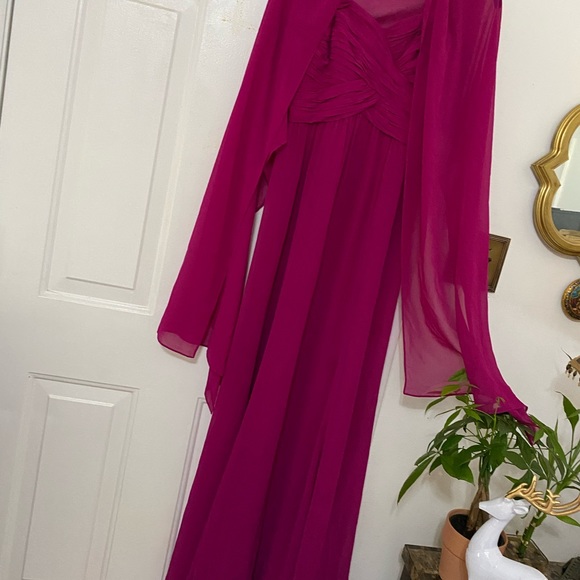 Rare Ralph Lauren Georgette Sweetheart Gown NEW - Picture 2 of 7